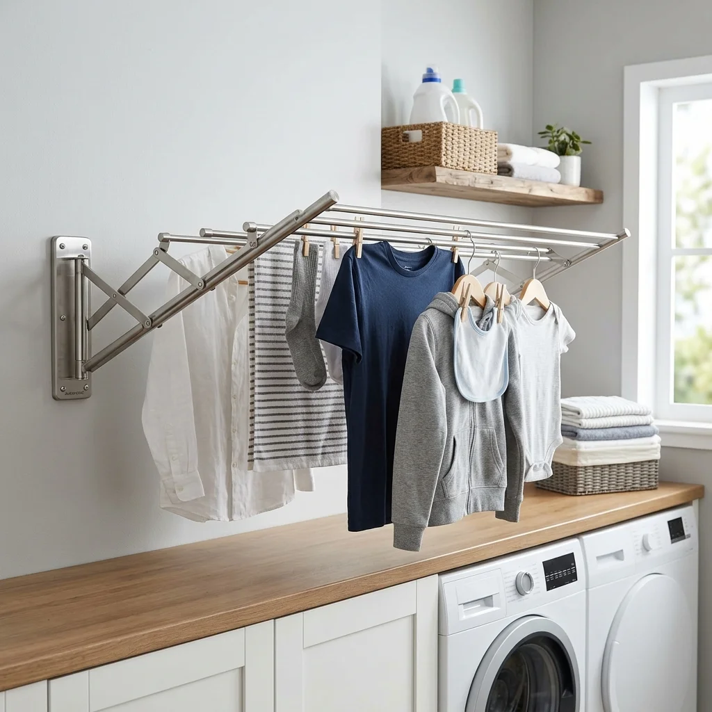 Wall Mounted Cloth Drying System Vizag